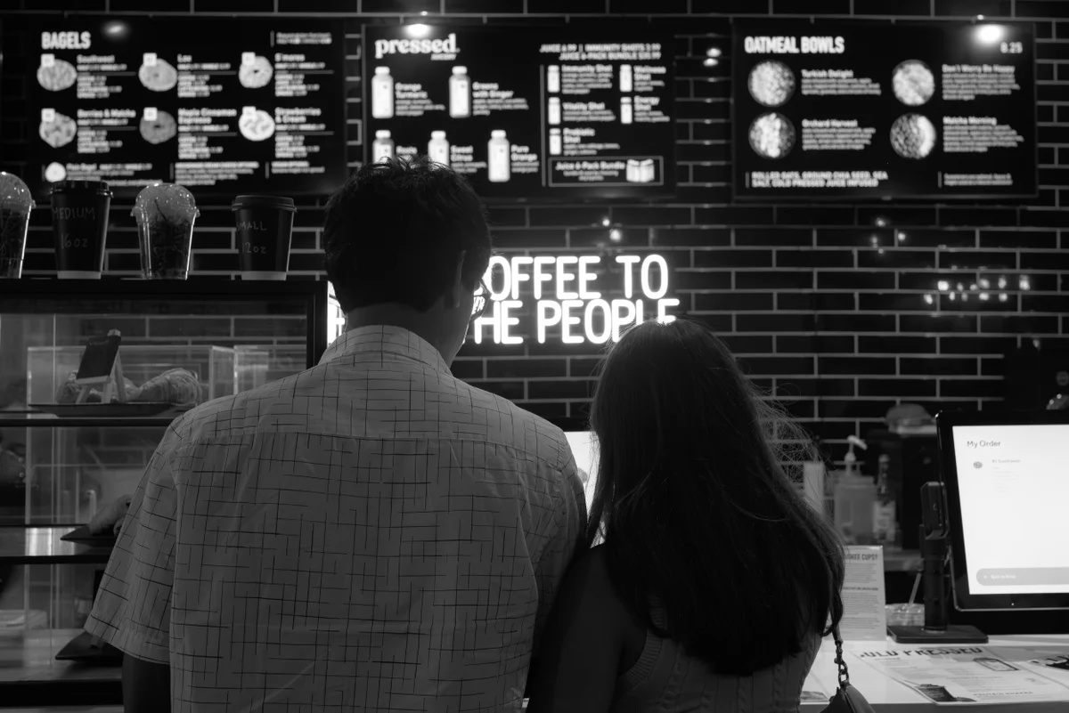 Coffee shop street culture